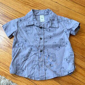 Carter's Chameleon Blue Short Sleeve- 18M